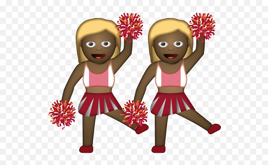 Emoji - Illustration,Cheerleader Emoji