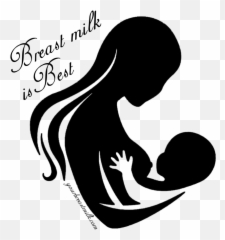 Is Breast Milk - New Born Baby Logo Emoji