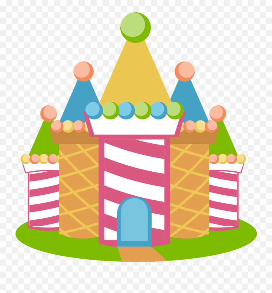 Clipart Houses Candy Transparent - Clipart Candyland Png Emoji,House Candy House Emoji