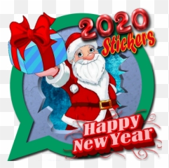 Stickers Happy New Year 2020 For Whatsapp - Emoji