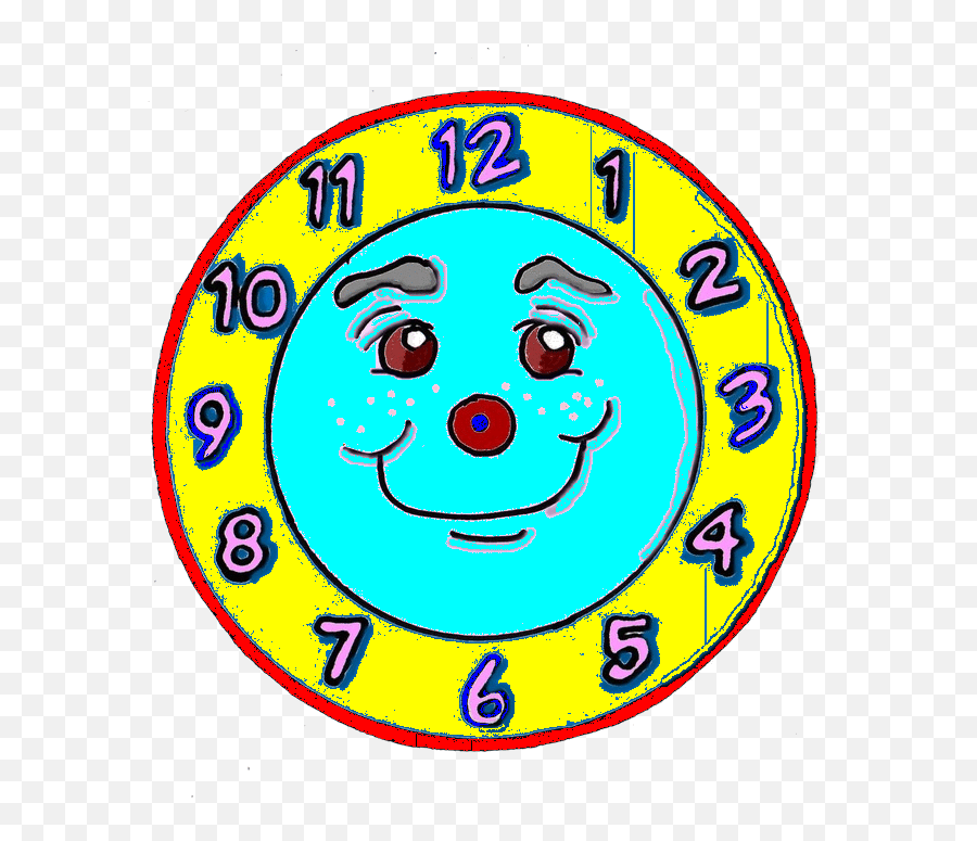 Clock Face - Clip Art Emoji,Clock Emojis