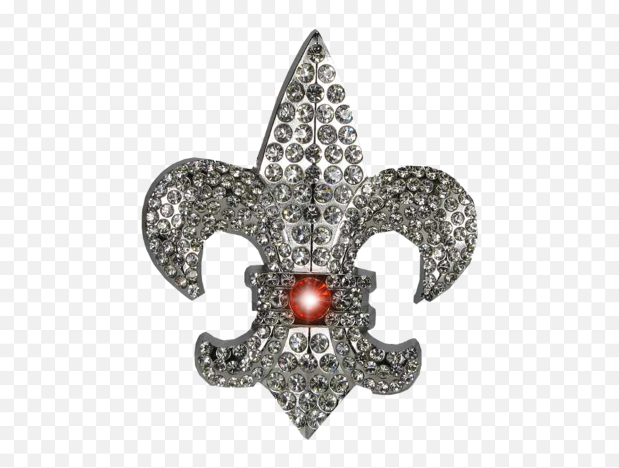 Diamond Fleur De Lis Psd Official Psds - Brooch Emoji,Fleur De Lis Emoji