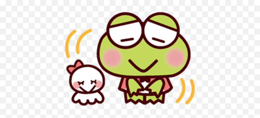 Keroppi Sanrio Soft Softbot Kawaii Cute - Cartoon Emoji,Chainsaw Emoji