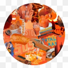 Sus Fila Stone Face Orange Aetshetic - Aesthetic Vsco Wallpapers Emoji