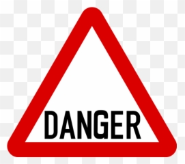 Caution clipart hazard sign Transparent - Trams Crossing Ahead Sign Emoji