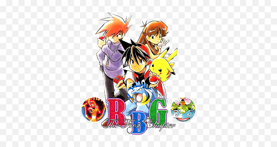 História Pokémon Red Green E Blue - Aventuras Em Kanto Pokemon Manga Red Blue And Green Emoji,Emoji Pensativo