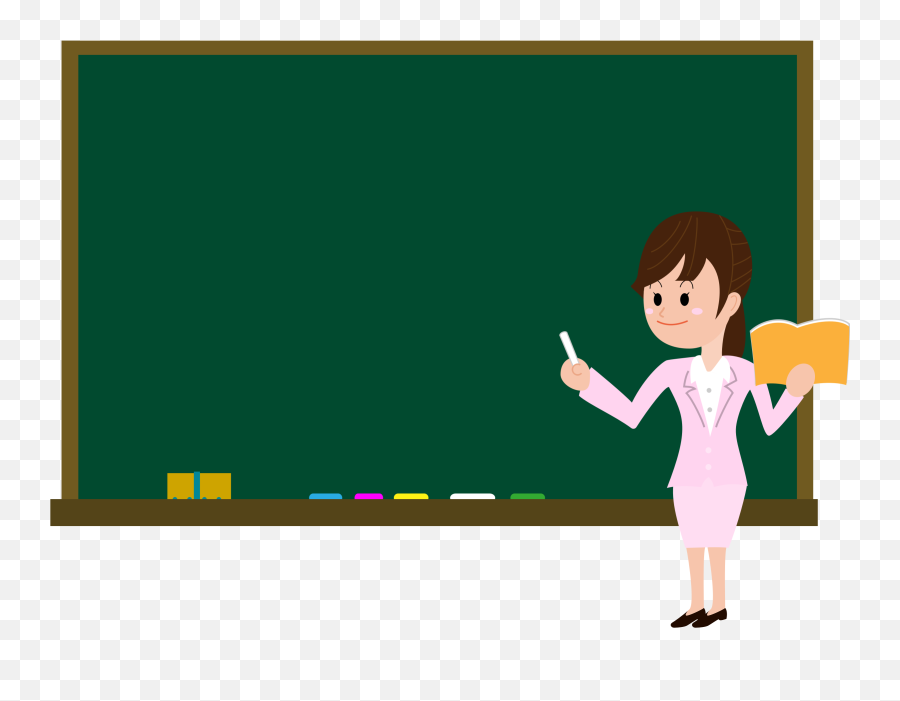 Free Teacher Clipart Transparent Download Free Clip Art - Blackboard With Teacher Clipart Emoji,Emoji Teacher