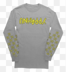Grey Long Sleeve - Unhappy Lil Pump Amazon Emoji