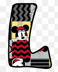 Buchstabe - Abecedario Minnie Vintage Emoji