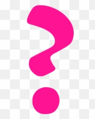 Pink Question Mark Free download ClipArtMag - Transparent Emoji