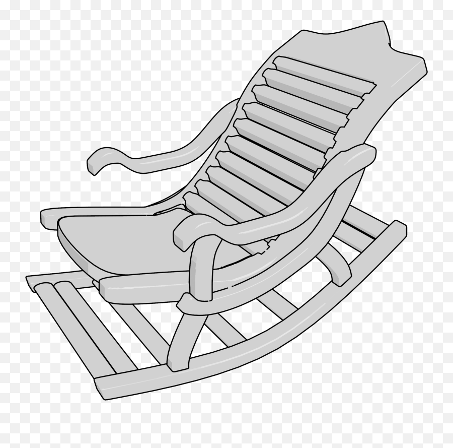 Old Rocking Chair Clipart Png - Clip Art Emoji,Chair Emoticon