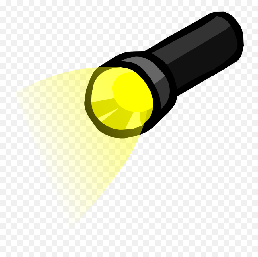 Flashlight Clipart Transparent - Flashlight Clipart Png Emoji,Emoji Flashlight