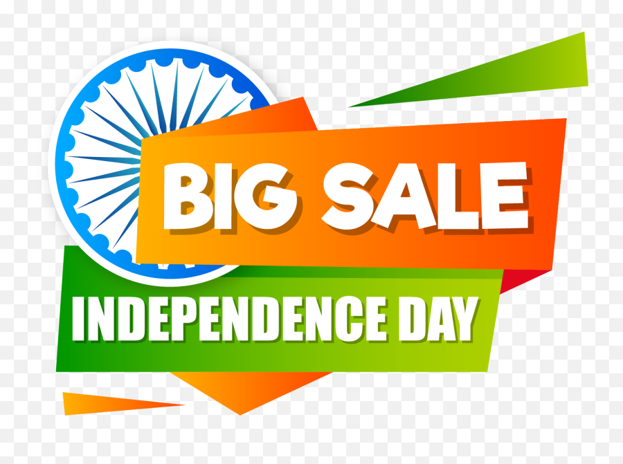 Stylist Abstract Indian Independence - Bajaj Finserv Independence Day Emoji,Independence Day Emoji