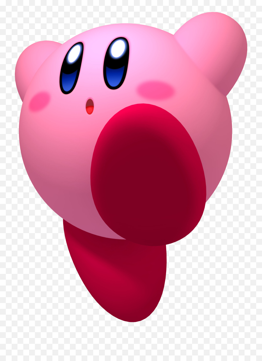 Download Kirby Free Download Png Hq Png Image - Transparent Kirby Png Emoji,Kirby Thinking Emoji