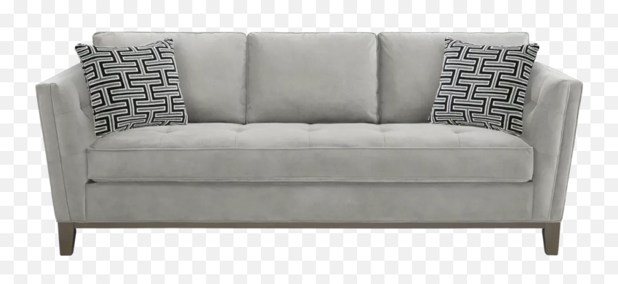 Park Boulevard Smoke Plush Sleeper - Track Arm Emoji,Sofa Emoji