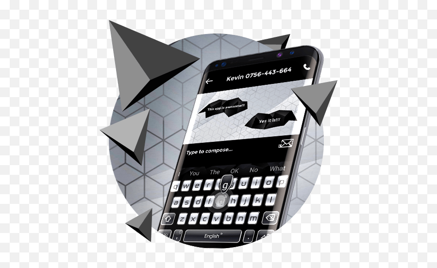 Black And White Keyboard - Apkonline Smartphone Emoji,Black And White Emoji Keyboard