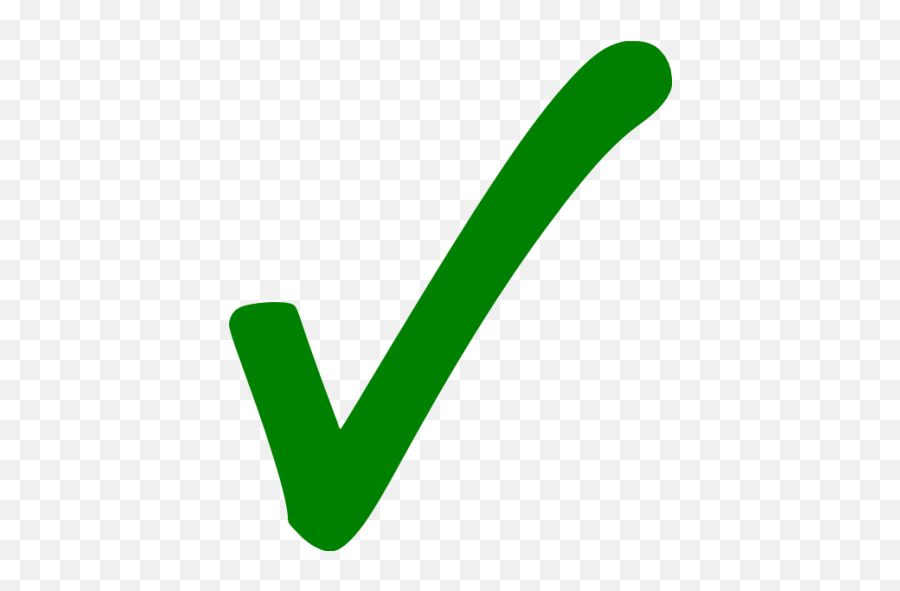 Green Check Mark Icon At Getdrawings - Green Tick Mark Icon Emoji,Green Checkmark Emoji