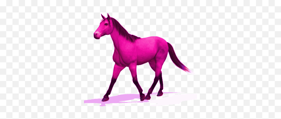 Horse Con Stickers For Android Ios - Gif Horse Emoji,Kanye Shrug Emoji