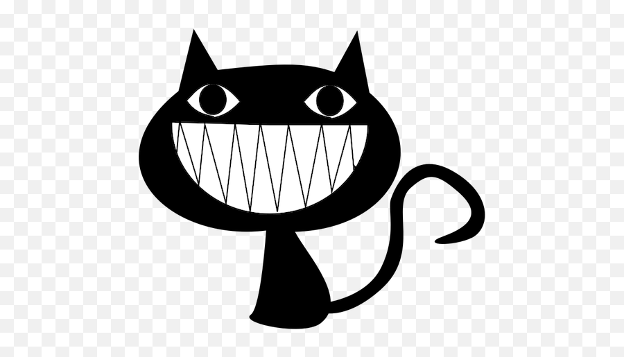 Vector De La Imagen De La Cara De Sonrisa Enorme Gato - Cat Smiling Clipart Emoji,Nerd Emoji