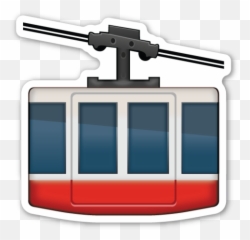 Mountain Cableway - Clip Art Emoji