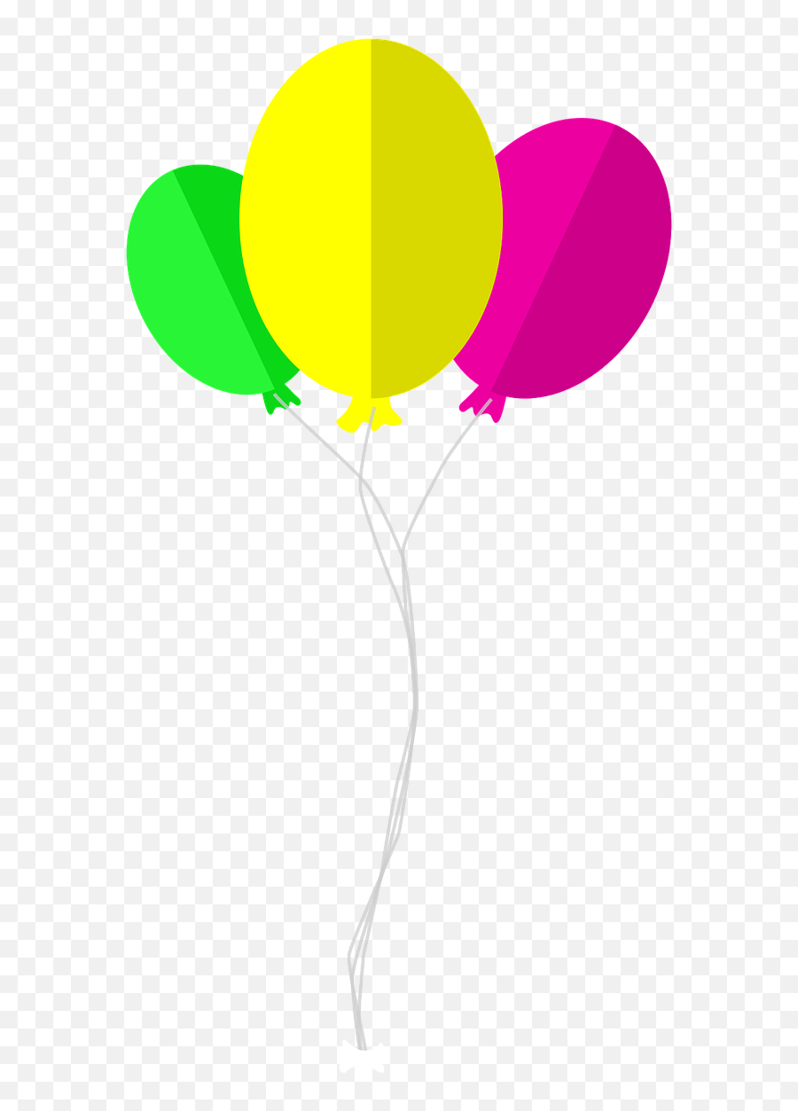 Ballons Balloon Party Colorful Birthday - Balão De Festa Png Emoji,Birthday Balloon Emoji