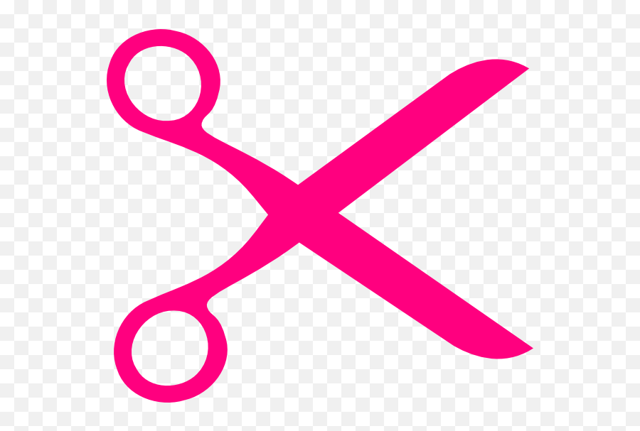 Scissors Cartoon - Scissors Pink Clip Art Emoji,Scissors Emoticon