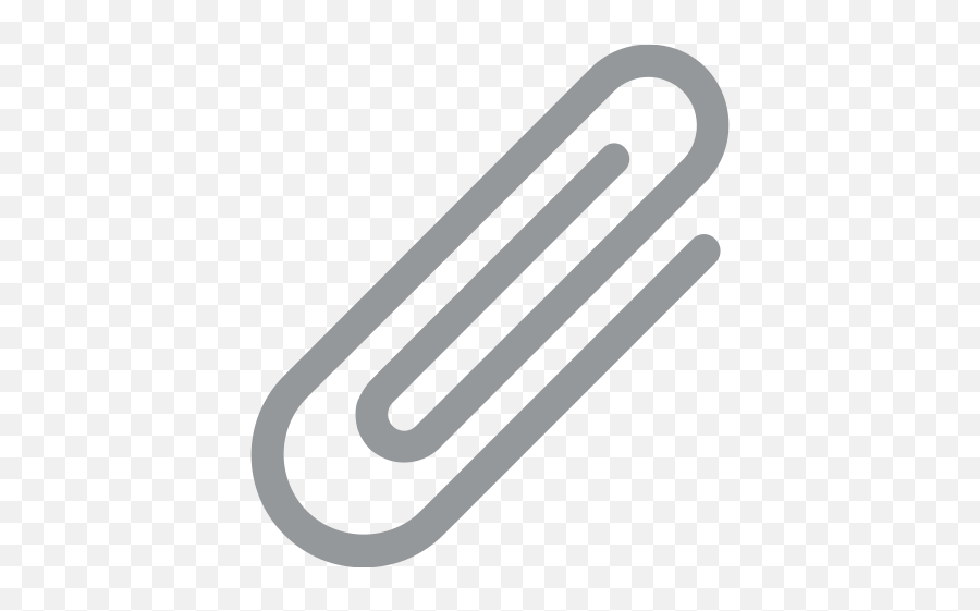 Emojione 1f4ce - Paper Clip Icon In Facebook Emoji,Snapchat Emoji List