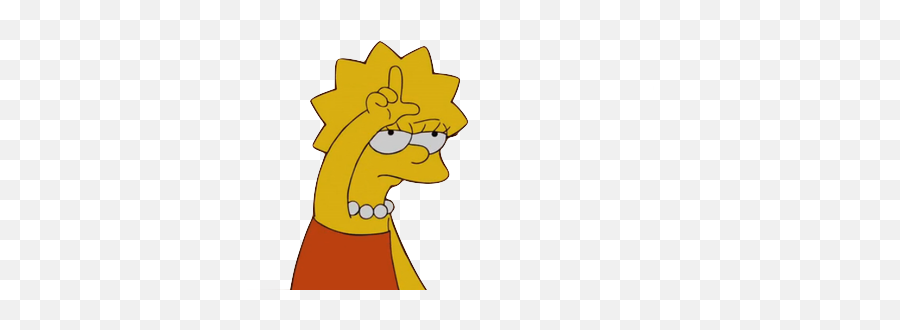 Meme Emoji - Lisa Simpson Loser,Discord Kms Emoji
