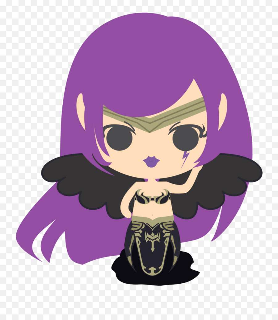 Lol Morgana So - Morgana Chibi Png Emoji,Poro Emoji