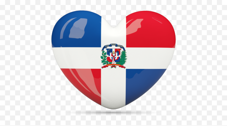 Dominican Republic - Dominican Republic Flag In A Heart Emoji,Dominican Flag Emoji
