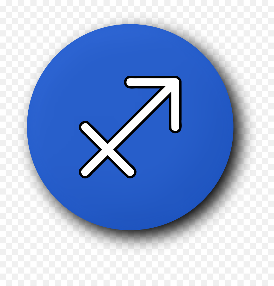 Sagittarius Symbol Vector Clipart Image - Sagittario E Capricorno Emoji,Fortune Teller Emoji