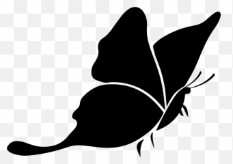 Moth Clipart Svg Moth Svg Transparent Free For Download - Clipart Butterfly Silhouette Emoji,Moth Emoji