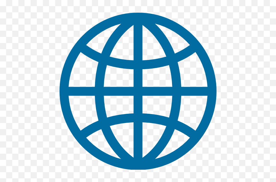 Globe With Meridians Emoji For Facebook - Transparent Transparent Background Website Logo,Earth Emoji Png