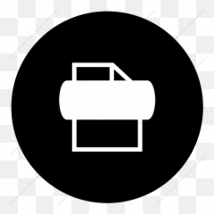 Fax Icon - Circle Black Twitter Logo Png Emoji,Fax Emoji