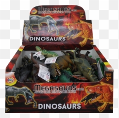 Dinosaur Figure 15 - 21cm Assorted Designs In Cdu Stallion Emoji,Velociraptor Emoji