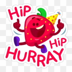 Happy Birthday Stickers Facebook Copy Paste Stickers - Hip Hip Hurray Cartoon Emoji,Birthday Emojis