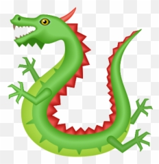 Dragon Icon - Clip Art Emoji,Dragon Emoji Png