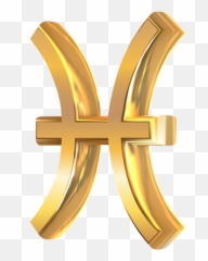 pisces Sticker by rioseptiansyah6 - Logo Pisces Gold Png Emoji