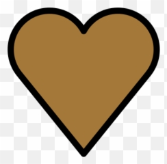 Brown Heart Emoji - Cathédrale