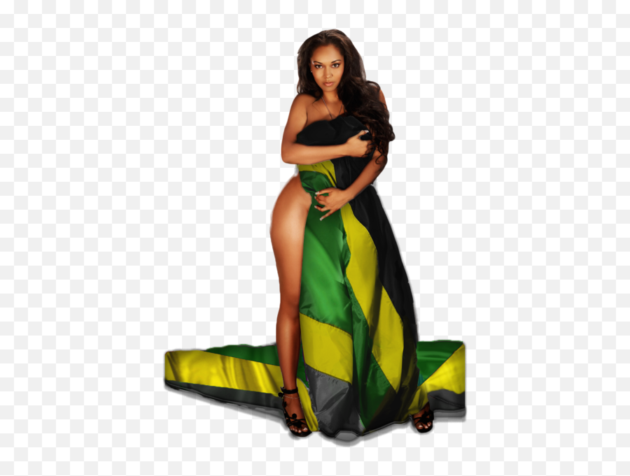 Esther - Baxterjamaicaflag Psd Official Psds Dancehall Girl Png Emoji,Jamaica Flag Emoji