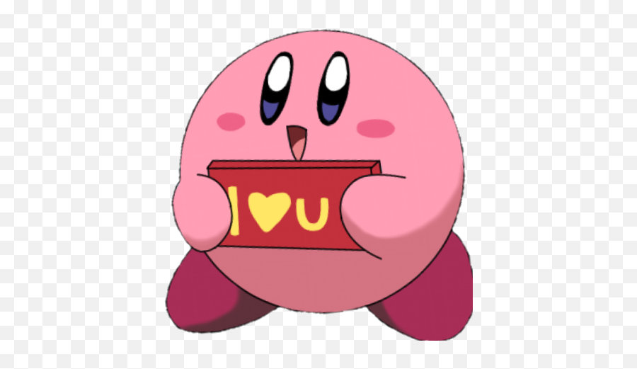 Kirbylove - Kirby Emoji,Kirby Thinking Emoji