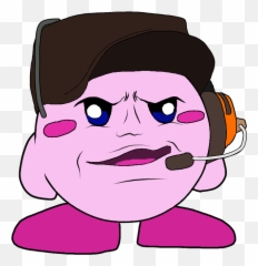 Instead Of Sleeping I Made This Kirby Scout - Cartoon Scout Team Fortress 2 Meme Emoji,Boy Scout Emoji