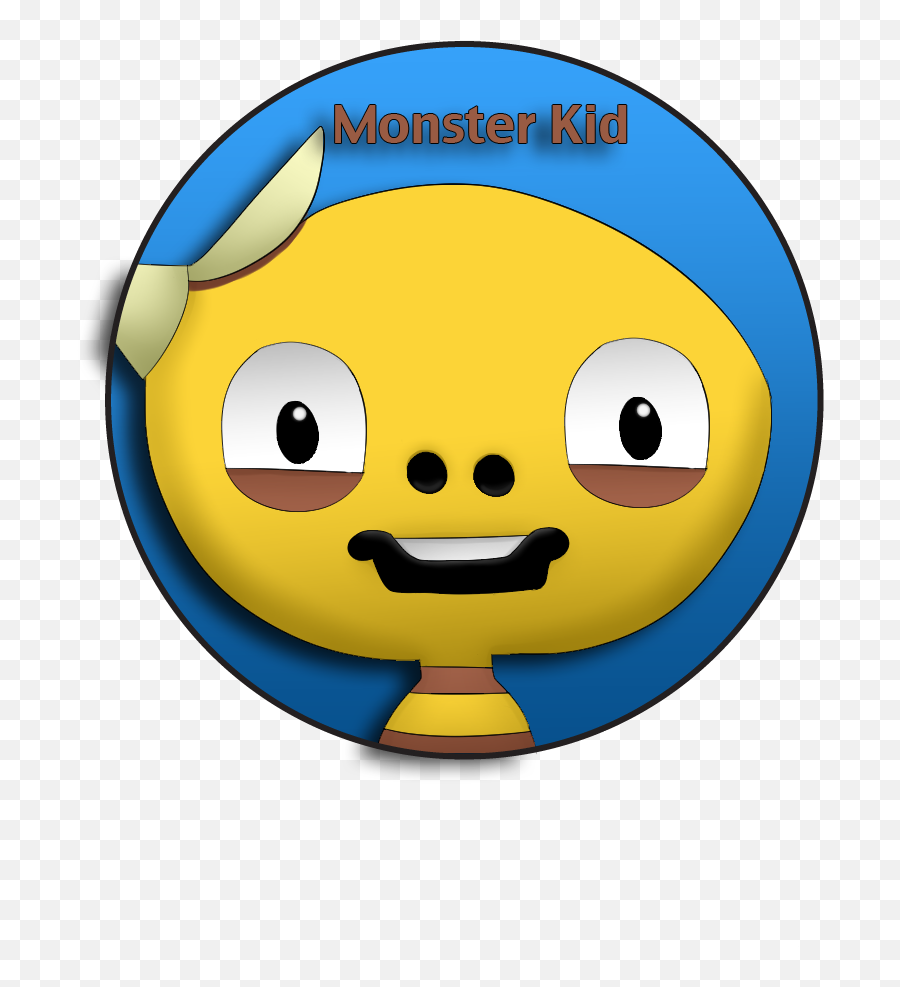 Monster Kid 225 Or 15 Pin - Back Button Sold By Brittanyu0027s Happy Emoji,Monster Emoticon