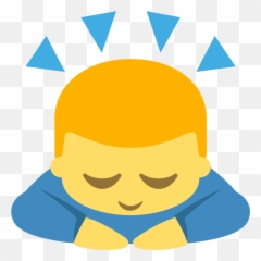 Emojione 1f647 - Brown Emoji,Emoji Face Templates