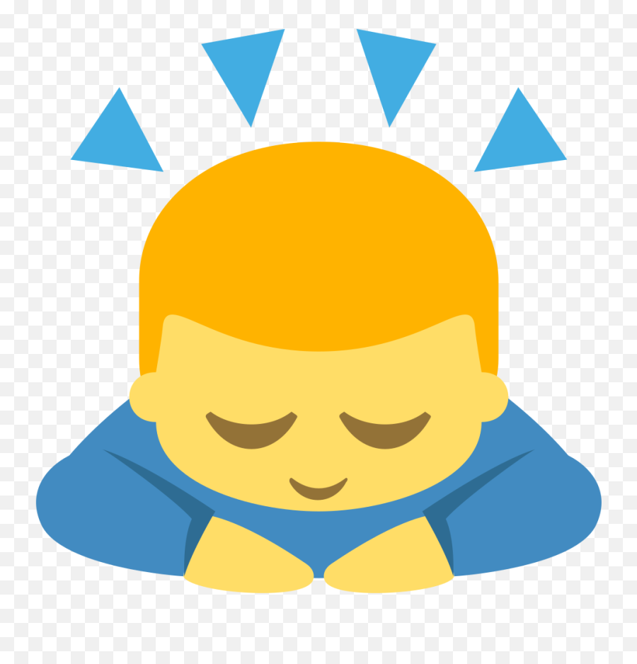 Emojione 1f647 - Brown Emoji,Emoji Face Templates