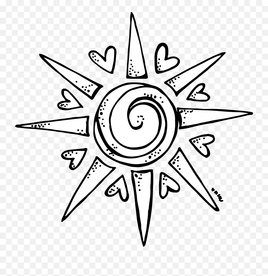 Clipart Sun Tired Transparent - White Sunshine Clip Art Emoji,Black And White Sun Emoji