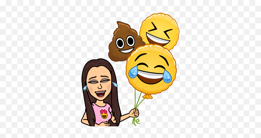 Bitmoji Laughing Balloons - My Snapchat Bitmoji Laughing Emoji,Dora Emoji
