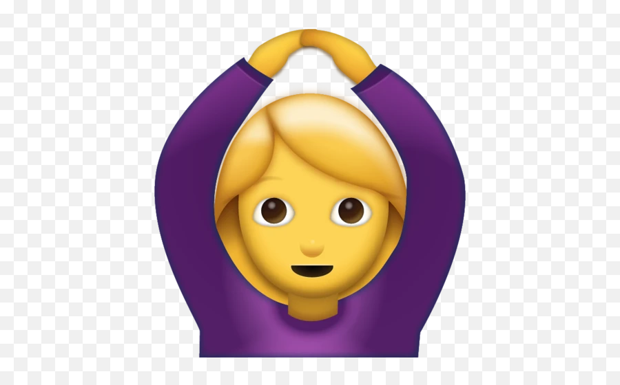 Woman Saying Yes Emoji Download Ios - Woman Saying Yes Emoji,Question Emoji