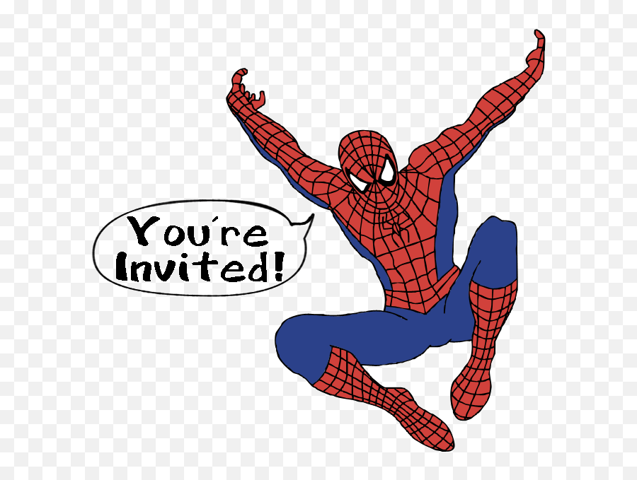 Free Spiderman Images Free Download - Spiderman Birthday Your Invited Emoji,Spiderman Emoticon