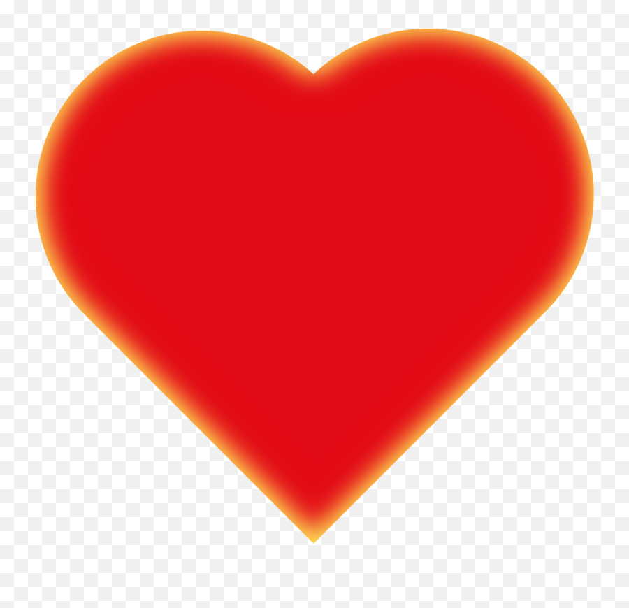 Clipart Heart Sign Transparent - Red Heard Emoji,Red Beating Heart Emoji Meaning